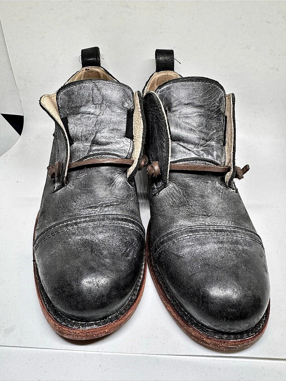 Freebird by Steven Mabel Leather Ankle Boots US 10